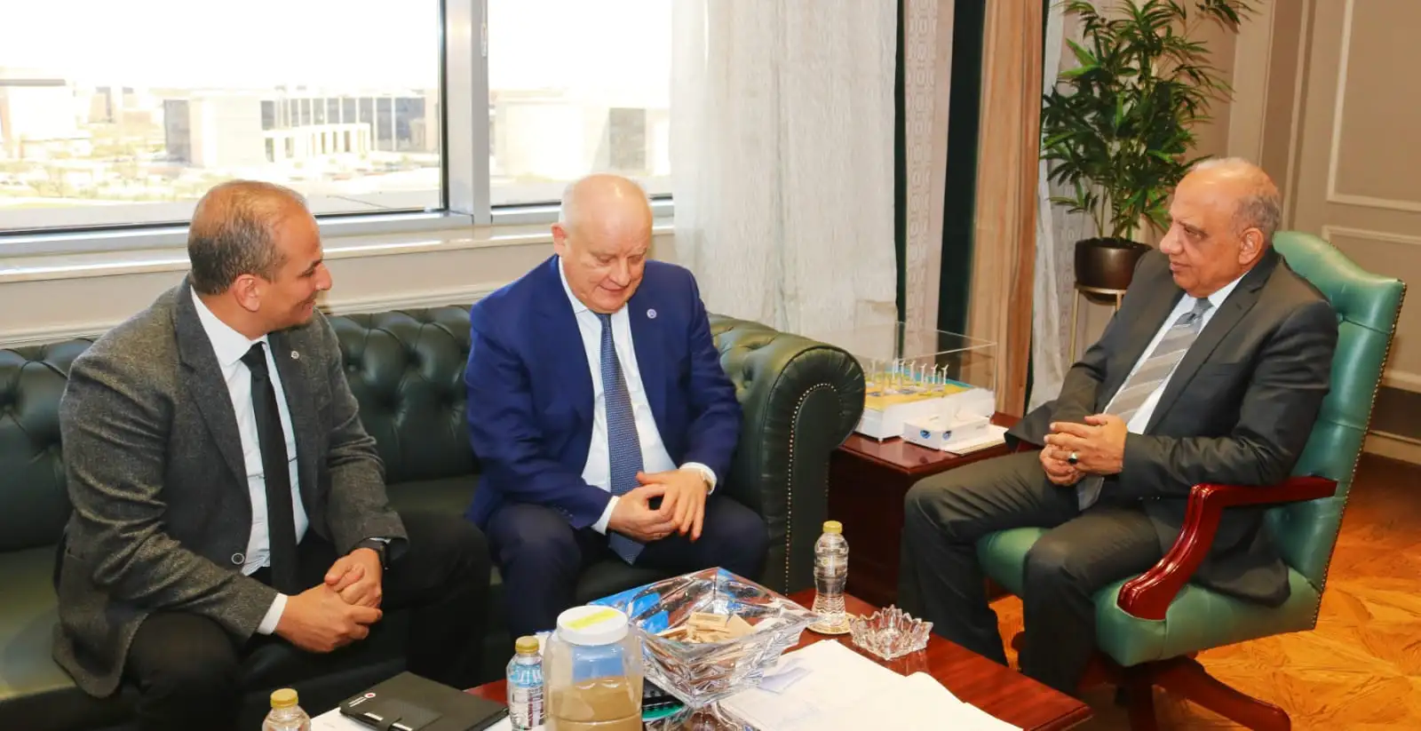 ''وزير الكهرباء'' يجتمع بالنائب الأول لمدير عام المؤسسة الحكومية الروسية للطاقة الذرية 