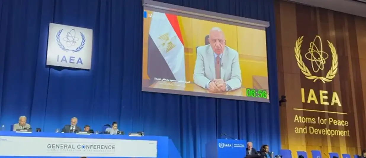 في كلمة مصر أمام المؤتمر العام للوكالة الدولية للطاقة الذرية في دورته (70)....''وزير الكهرباء'' : الاستخدامات السلمية للطاقة الذرية حقٌ أصيل لجميع الدول … والبرنامج النووي المصري ملتزم باستخدام أعلى معايير الأمن والأمان