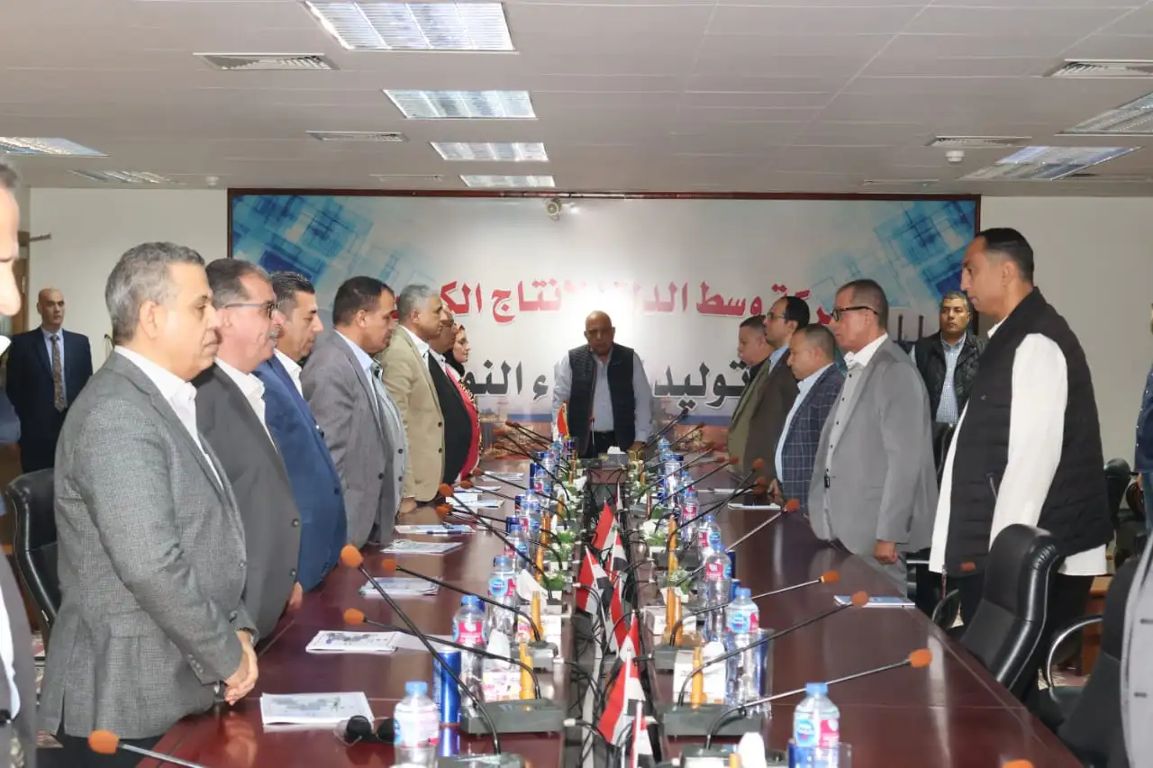 فى زيارة ميدانية.. ''وزير الكهرباء'' يتفقد محطة توليد كهرباء النوبارية بمحافظة البحيرة