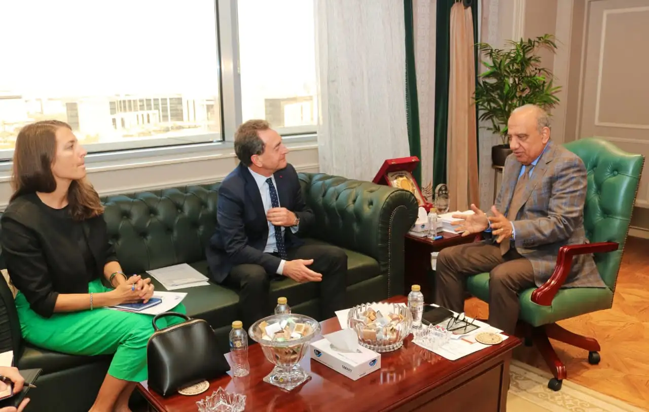 ''وزير الكهرباء'' يبحث مع ''سفير فرنسا'' بالقاهرة دعم وتعزيز فرص الشراكة والتعاون فى مختلف مجالات الكهرباء والطاقات المتجددة